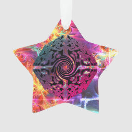 明るい色のクリスマス代替デザイン オーナメント