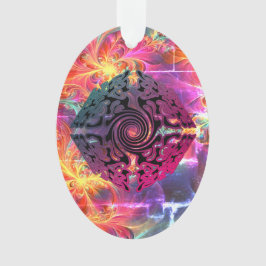 明るい色のクリスマス代替デザイン オーナメント