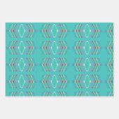 明るい色のゴルフクラブ ラッピングペーパーシート (正面)