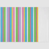 明るい色のストライプおもしろい名モダン夏お尻 薄葉紙 (正面)