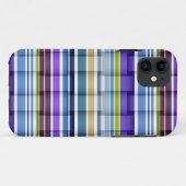 明るい色のストライプ背景 Case-Mate iPhoneケース (裏面(横))