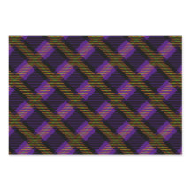 明るい色のハロウィンプレイドパターン