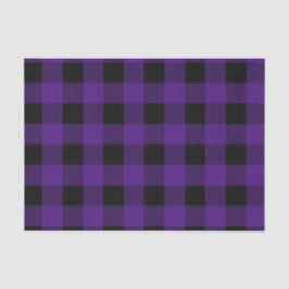 明るい色のハロウィンプレイドパターン 薄葉紙