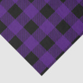 明るい色のハロウィンプレイドパターン 薄葉紙 (詳細)