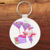 明るい色のバチェロレッテ キーホルダー (正面)