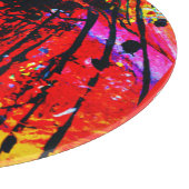 明るい色のパタ絵画ーン買今 カッティングボード (角)