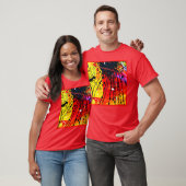 明るい色のパタ絵画ーン買今 Tシャツ (ユニセックス)