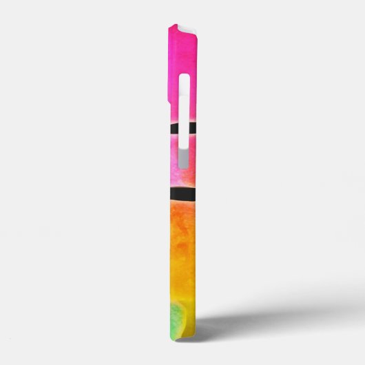 明るい色のファンキー抽象芸術 Case-Mate iPhoneケース (裏面 / 左)