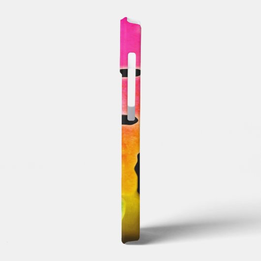 明るい色のファンキー抽象芸術 Case-Mate iPhoneケース (裏面 / 左)