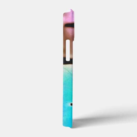 明るい色のファンキー抽象芸術 Case-Mate iPhoneケース (裏面 / 右)