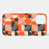 明るい色のブロックのジオメトリパターン。 Case-Mate iPhoneケース (裏面 (横))
