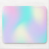 明るい色のホログラフィック背景 マウスパッド (正面)