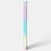 明るい色のホログラフィック背景 SAMSUNG GALAXYケース (左側面)