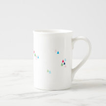 明るい色のミニマルな水彩画の冬の森林