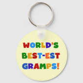 明るい色の世界のグランプ最高のスギフト キーホルダー (正面)