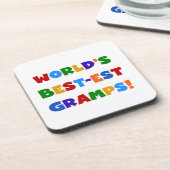 明るい色の世界のグランプ最高のスギフト コースター (左側)