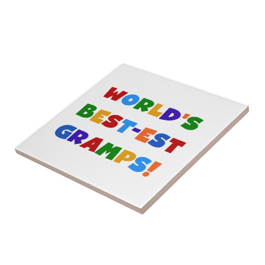 明るい色の世界のグランプ最高のスギフト タイル (側面)