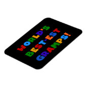 明るい色の世界のグランプ最高のスギフト マグネット (左側)