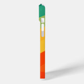 明るい色の円弧の背景 Case-Mate iPhoneケース (裏面 / 左)