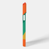 明るい色の円弧の背景 Case-Mate iPhoneケース (裏面 / 右)