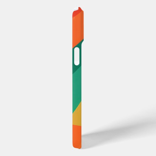 明るい色の円弧の背景 Case-Mate iPhoneケース (裏面 / 右)