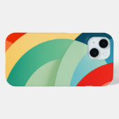 明るい色の円弧 Case-Mate iPhoneケース (裏面 (横))