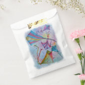 明るい色の凧飛んでいるありがとう フェイバーバッグ (封をした状態)