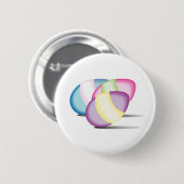 明るい色の卵（影あり） 缶バッジ (正面&裏面)