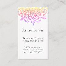 明るい色の名刺、カスタマイズ可能な簡単