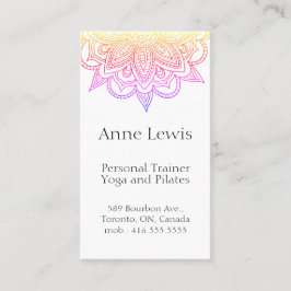 明るい色の名刺、カスタマイズ可能な簡単 名刺