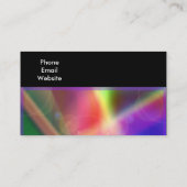 明るい色の名刺 名刺 (裏面)