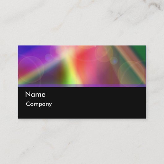 明るい色の名刺 名刺 (正面)