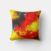 明るい色の宇宙。買今 クッション (正面)