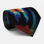 明るい色の形 ネクタイ (ロール)