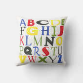 明るい色の手紙Megan Meagher クッション (裏面)