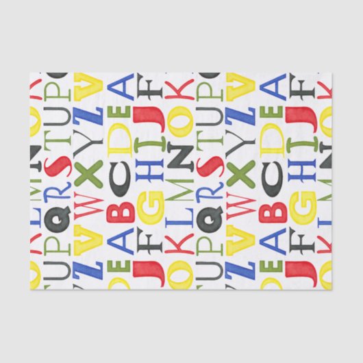 明るい色の手紙Megan Meagher 薄葉紙 (正面)