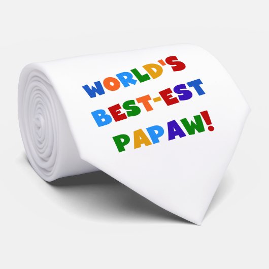 明るい色の最高の最も高いパポーTシャツとギフト ネクタイ (ロール)