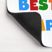 明るい色の最高の最も高いパポーTシャツとギフト マウスパッド (コーナー)