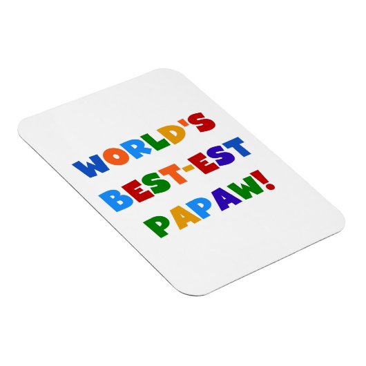 明るい色の最高の最も高いパポーTシャツとギフト マグネット (右側)