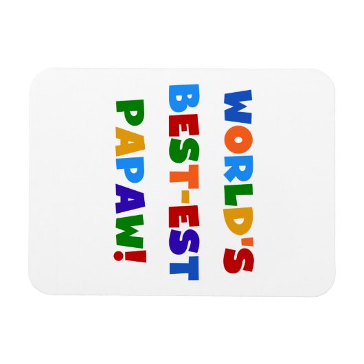 明るい色の最高の最も高いパポーTシャツとギフト マグネット (横)