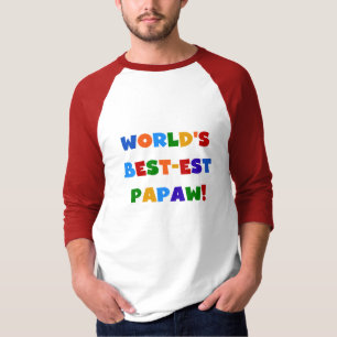 明るい色の最高の最も高いパポーTシャツとギフト Tシャツ