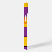 明るい色の正方形、ストライプ Case-Mate iPhoneケース (裏面 / 右)