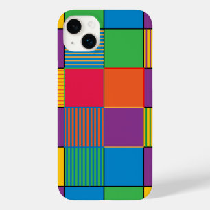 明るい色の正方形、ストライプiPhone 6/6s Plus Case-Mate iPhone 14 Plusケース