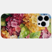 明るい色の水彩紫陽花 Case-Mate iPhoneケース (裏面 (横))