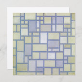 明るい色の灰色の線 |ピートモンドリアン | (正面/裏面)