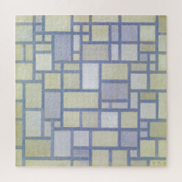 明るい色の灰色の線 |ピートモンドリアン | ジグソーパズル