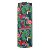 明るい色の熱帯鳥 タンブラー (裏面)