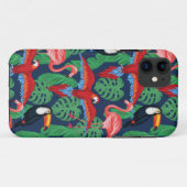 明るい色の熱帯鳥 Case-Mate iPhoneケース (裏面(横))