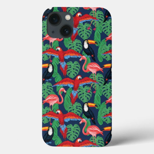 明るい色の熱帯鳥 Case-Mate iPhoneケース (裏面)