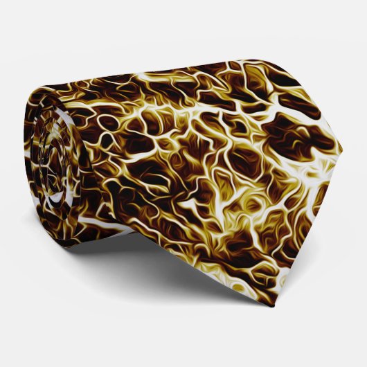 明るい色の熱狂する抽象芸術 ネクタイ (ロール)